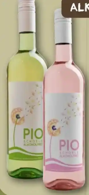 nahkauf P&P Weine Pio Schorle Rosé Alkoholfrei Angebot