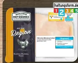 REWE Metzgerei Wilhelm Brandenburg Hähnchen-Minutensteaks Angebot