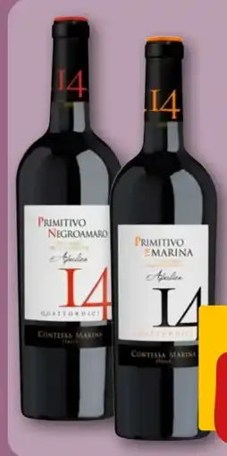 REWE Weingut Contessa Marina 14 Primitivo di Angebot