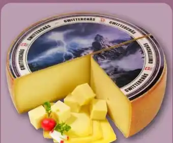 REWE Gwitterchäs Schweizer Hartkäse Angebot
