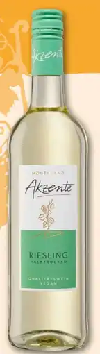 REWE Moselland Akzente Riesling Vegan Angebot