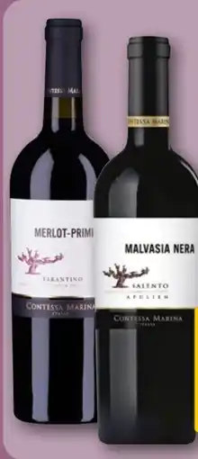 REWE Weingut Contessa Marina Salento Apulien Malvasia Nera Angebot