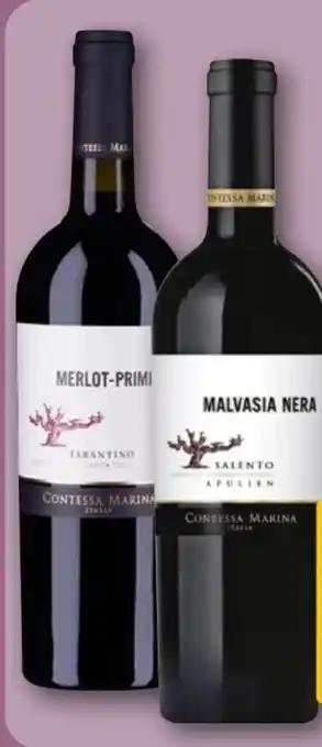 REWE Weingut Contessa Marina Salento Apulien Malvasia Nera Angebot