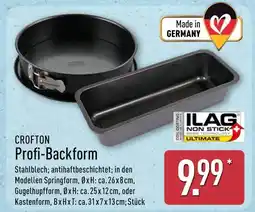 Aldi Nord Crofton profi-backform springform Angebot
