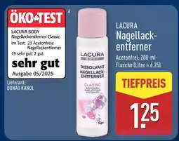 Aldi Nord Lacura nagellackentferner Angebot