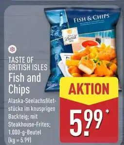 Aldi Nord Fish and chips Angebot