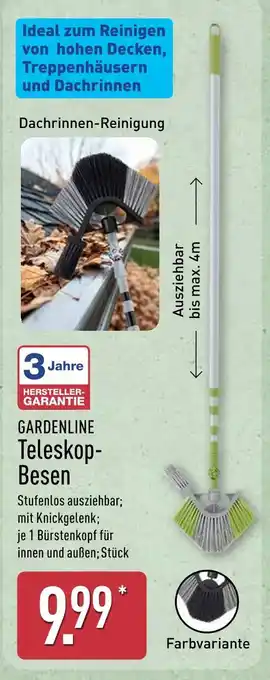 Aldi Nord Gardenline teleskop-besen Angebot