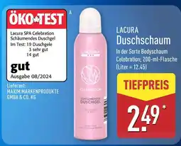 Aldi Nord Lacura duschschaum Angebot