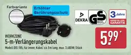 Aldi Nord Workzone 5-m-verlängerungskabel Angebot