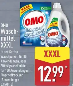 Aldi Nord Omo waschmittel xxxl waschpulver Angebot