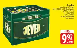 Edeka Jever bier Angebot