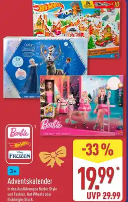 Aldi Nord Barbie adventskalender Angebot