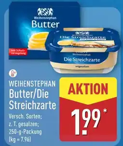 Aldi Nord Weihenstephan butter Angebot