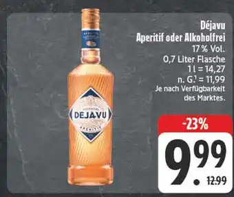 Edeka Déjavu aperitif oder alkoholfrei Angebot
