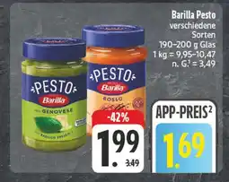 Edeka Barilla pesto genovese Angebot