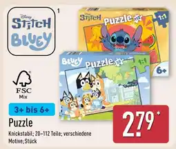 Aldi Nord Disney stitch puzzle Angebot