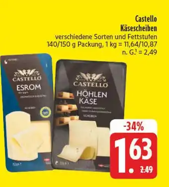 Edeka Castello käsebrötchen Angebot