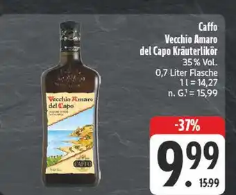 Edeka Caffo vecchio amaro del capo kräuterlikör Angebot