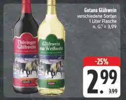 Edeka Gotano thüringer glühwein Angebot