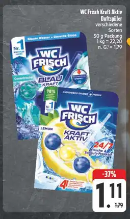 Edeka Wc frisch kraft aktiv duftspüler oceanfrische Angebot