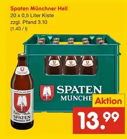 Netto Marken-Discount Spaten münchner hell Angebot