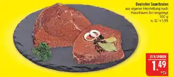 Marktkauf Deutscher sauerbraten Angebot