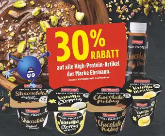 Edeka Ehrmann high protein stracciatella joghurt-eiweiß Angebot