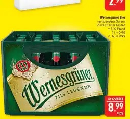 Marktkauf Wernesgrüner bier Angebot