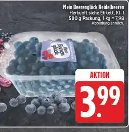 Edeka Mein beerenglück heidelbeeren Angebot