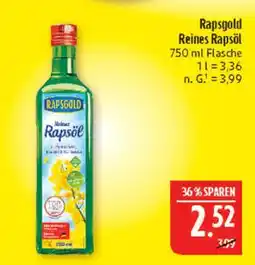 Marktkauf Rapsgold reines rapsöl Angebot