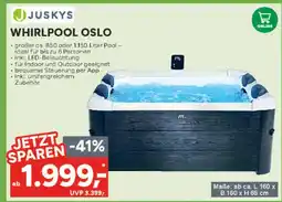 Marktkauf Juskys whirlpool oslo Angebot