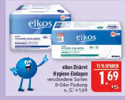 Marktkauf Elkos diskret hygiene-einlagen Angebot