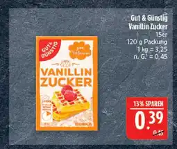 Marktkauf Gut & günstig vanillin zucker Angebot