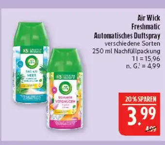 Marktkauf Air wick freshmatic automatisches duftspray tag am meer Angebot