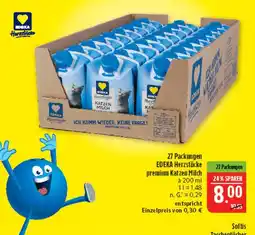 Marktkauf Edeka herzstücke premium katzen milch Angebot