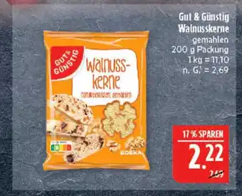 Marktkauf Gut & günstig walnusskerne Angebot