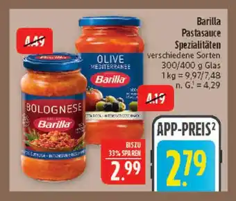 Marktkauf Barilla bolognese Angebot