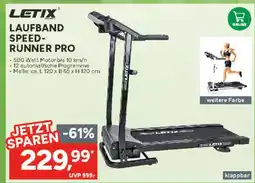 Marktkauf Letix laufband speed-runner pro Angebot