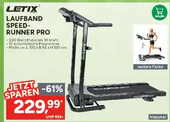 Marktkauf Letix laufband speed-runner pro Angebot