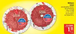 Marktkauf Wiltmann feinschmecker salami Angebot