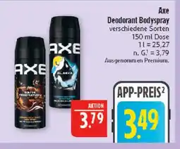 Marktkauf Axe deodorant bodyspray Angebot