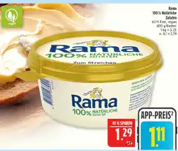 Marktkauf Rama 100 % natürliche zutaten Angebot