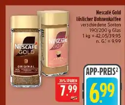 Marktkauf Nescafé gold original Angebot