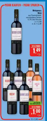 Marktkauf Weingenuss wein Angebot