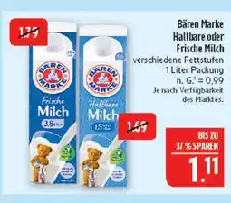 Marktkauf Bären marke frische milch Angebot