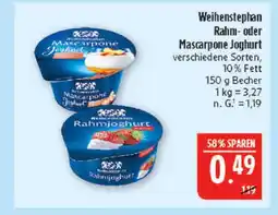 Marktkauf Weihenstephan rahmjoghurt Angebot