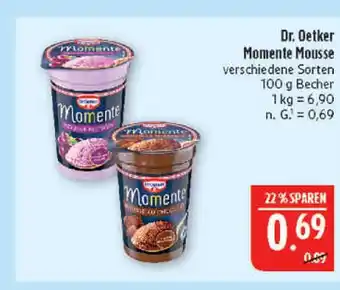 Marktkauf Dr. oetker momente mousse Angebot