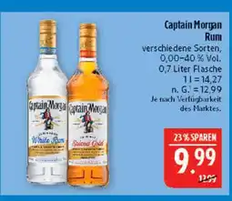 Marktkauf Captain morgan white rum Angebot