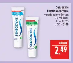 Marktkauf Sensodyne fluorid zahncreme Angebot
