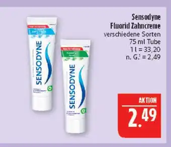 Marktkauf Sensodyne fluorid zahncreme Angebot